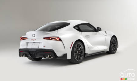 Toyota GR Supra 2023, trois quarts arrière